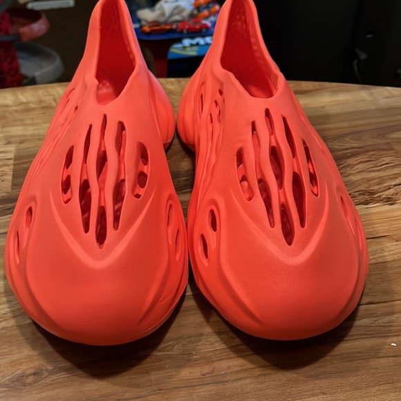 EVA Foam Runner RNNR Red Orange New size 14 Mens No Box Hype Clog Unbranded - Picture 9 of 15